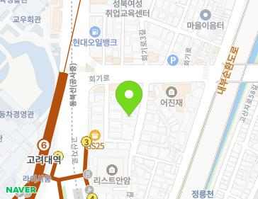 서울특별시 동대문구 회기로4길 10 (제기동) 지도