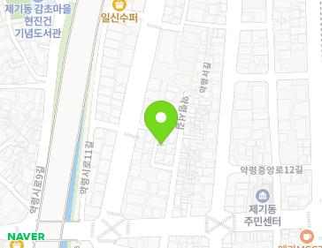 서울특별시 동대문구 약령서길 115-8 (제기동) 지도