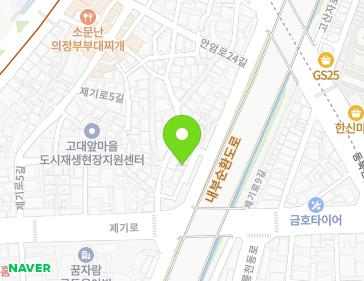 서울특별시 동대문구 안암로22길 47-7 (제기동) 지도