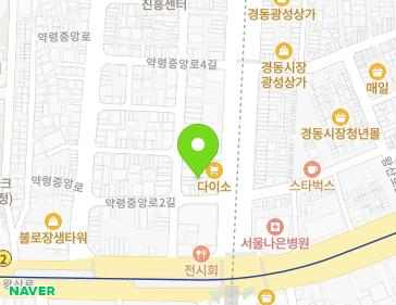 서울특별시 동대문구 고산자로 441 (제기동) 서울특별시 동대문구 고산자로 441 (제기동) 지도
