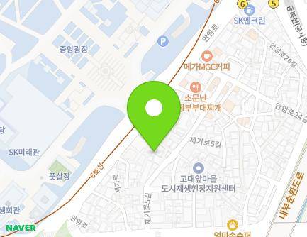 서울특별시 동대문구 안암로20길 6-4 (제기동) 지도