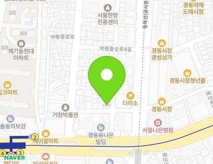 서울특별시 동대문구 약령중앙로2길 13 (제기동) 지도
