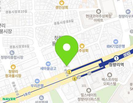 서울특별시 동대문구 왕산로 179 (제기동) 서울특별시 동대문구 왕산로 179 (제기동) 지도