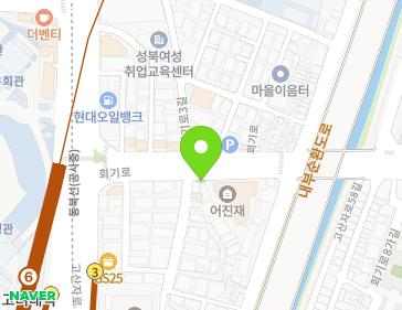 서울특별시 동대문구 회기로 10-1 (제기동) 지도