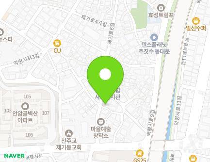 서울특별시 동대문구 약령시로5길 16-1 (제기동) 지도