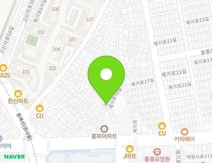 서울특별시 동대문구 제기로15길 12-1 (제기동) 지도