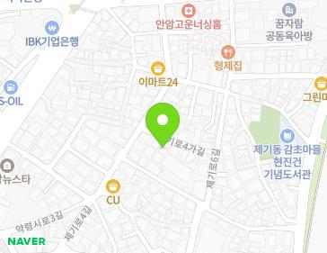 서울특별시 동대문구 제기로4가길 8 (제기동) 지도