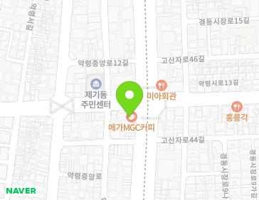 서울특별시 동대문구 고산자로 481-1 (제기동) 서울특별시 동대문구 고산자로 481-1 (제기동) 지도