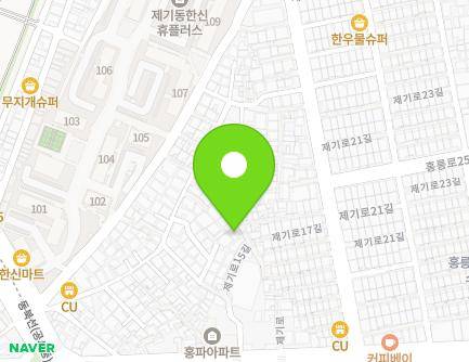 서울특별시 동대문구 제기로15길 12-13 (제기동) 지도