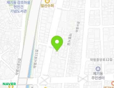 서울특별시 동대문구 약령서길 115-7 (제기동) 지도