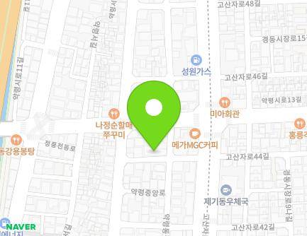 서울특별시 동대문구 약령중앙로10길 9 (제기동, 한성빌딩) 지도