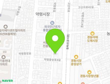 서울특별시 동대문구 약령동길 40 (제기동, 조운빌딩) 지도