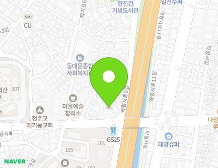 서울특별시 동대문구 약령시로 45 (제기동, 유치원) 지도