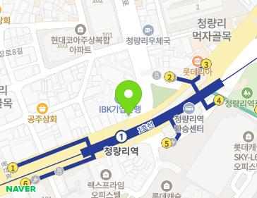 서울특별시 동대문구 왕산로 195-1 (청량리동, 가로판매대) 지도