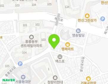 서울특별시 동대문구 왕산로43길 74 (청량리동) 지도