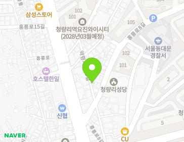 서울특별시 동대문구 약령시로19길 26 (청량리동) 지도