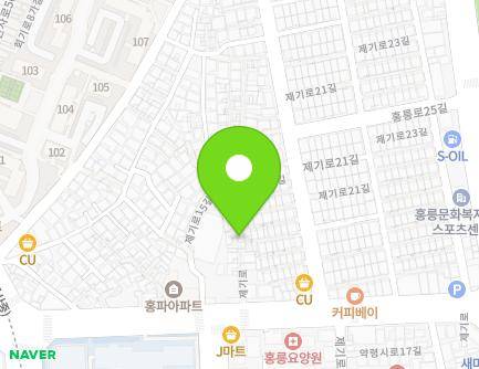 서울특별시 동대문구 제기로 67-11 (청량리동) 지도