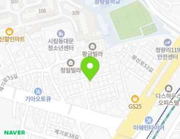 서울특별시 동대문구 제기로37길 8-14 (청량리동) 지도
