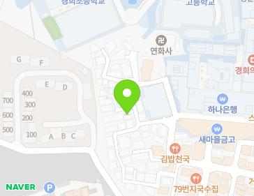 서울특별시 동대문구 경희대로1나길 57 (회기동, 나우앤글라스) 지도