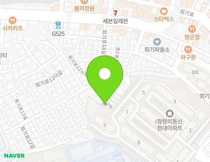 서울특별시 동대문구 회기로12길 27-14 (회기동, 남도아트빌라) 지도
