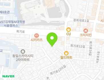 서울특별시 동대문구 회기로12나길 2-6 (회기동, M6) 지도