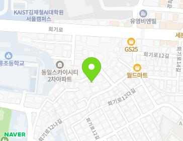 서울특별시 동대문구 회기로10가길 30 (회기동, 카이벨로체2) 지도