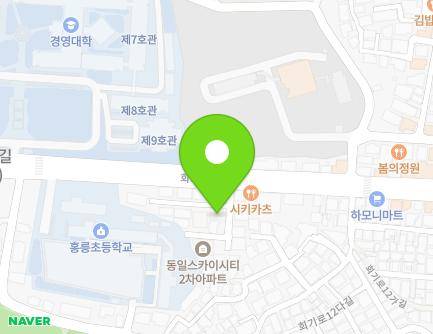 서울특별시 동대문구 회기로 108-20 (회기동, 원빌리지) 지도