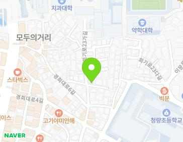 서울특별시 동대문구 회기로23가길 34 (회기동) 지도