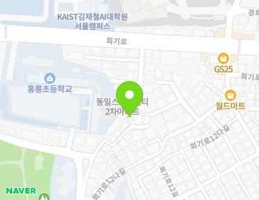 서울특별시 동대문구 회기로10가길 27-3 (회기동) 지도