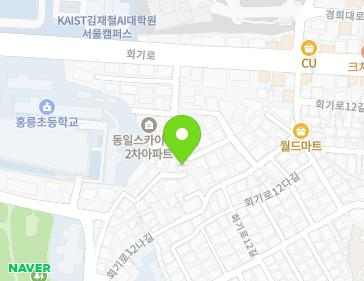 서울특별시 동대문구 회기로10가길 25 (회기동) 지도