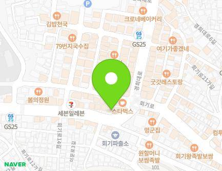 서울특별시 동대문구 회기로 137 (회기동) 지도