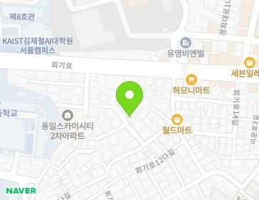서울특별시 동대문구 회기로10가길 35-2 (회기동) 지도