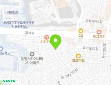 서울특별시 동대문구 회기로10가길 35-6 (회기동, 노블레스) 지도
