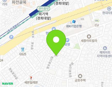 서울특별시 동대문구 망우로12길 51 (휘경동) 지도