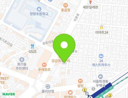 서울특별시 동대문구 회기로31가길 34-1 (휘경동) 지도