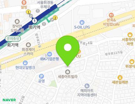 서울특별시 동대문구 망우로12길 17 (휘경동) 지도