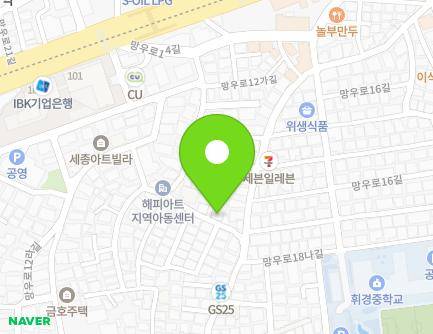 서울특별시 동대문구 망우로14가길 29-5 (휘경동) 지도