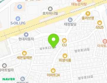 서울특별시 동대문구 망우로12가길 26 (휘경동) 지도