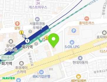 서울특별시 동대문구 망우로 49 (휘경동) 지도