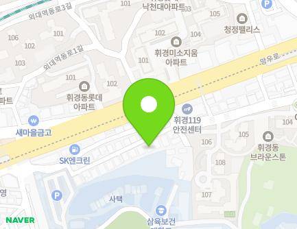 서울특별시 동대문구 망우로20가길 26 (휘경동, 휘경동다가구주택) 지도