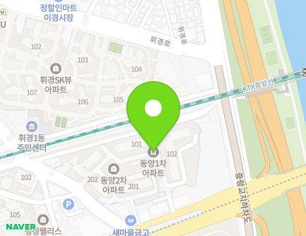 서울특별시 동대문구 망우로 135 (휘경동, 휘경동동양아파트) 지도