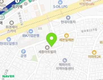 서울특별시 동대문구 망우로12나길 16 (휘경동, 세종아트빌라) 지도