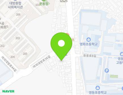서울특별시 동작구 여의대방로36길 102-7 (대방동, 호반디오빌) 지도
