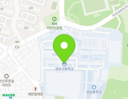 서울특별시 동작구 대방동길 74 (대방동, 성남고등학교,성남중학교) 지도