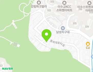 서울특별시 동작구 동작대로41길 21 (동작동, 공작빌라) 지도
