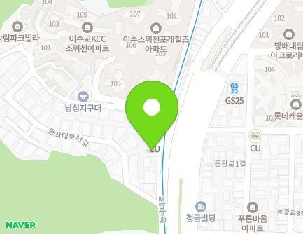 서울특별시 동작구 동작대로43길 1-1 (동작동, 태경빌딩) 지도