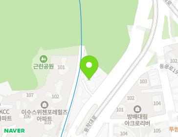 서울특별시 동작구 동작대로 239 (동작동, 이수성결교회) 지도