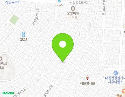 서울특별시 동작구 남부순환로269길 63 (사당동, (주)유니트라인터내쇼날) 지도