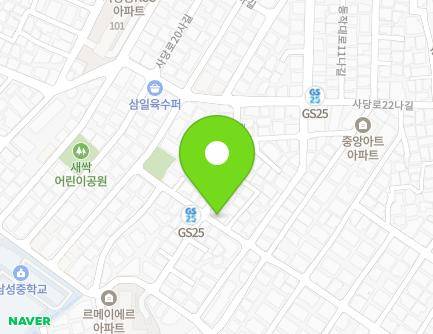 서울특별시 동작구 남부순환로269길 92 (사당동, THEMUSEUM) 지도