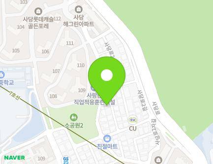 서울특별시 동작구 사당로2아길 14-9 (사당동, 가온빌) 지도